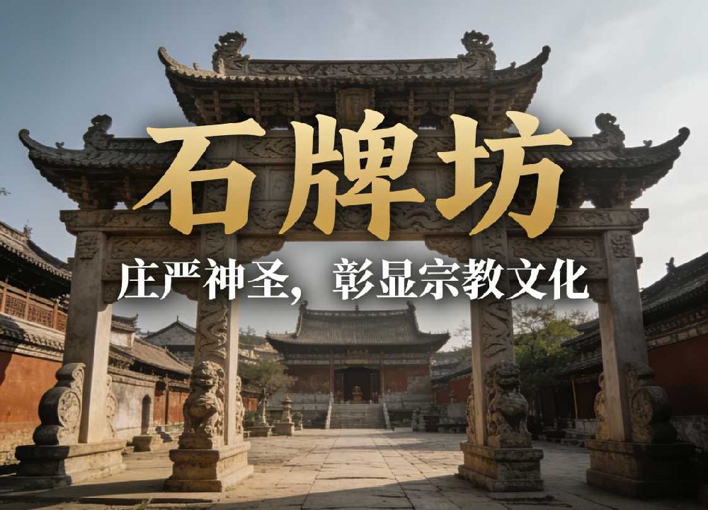 石牌坊展示